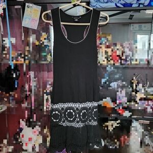 Moda International Black Knit Top